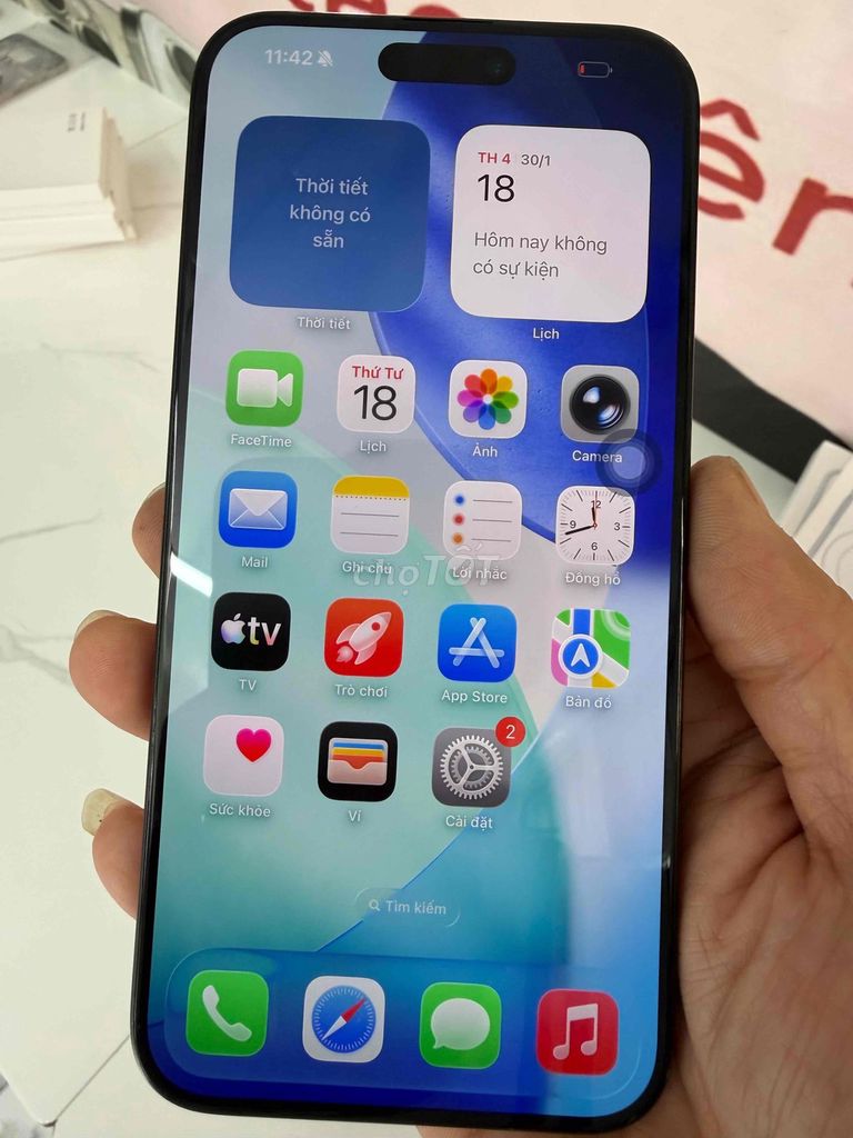 IPHONE 15PRO MAX QUỐC TẾ NGUYÊN ZIN. Mua bán Điện thoại tại Huyện Trà Ôn Vĩnh Long được đăng bởi PH Apple Houes hình 1