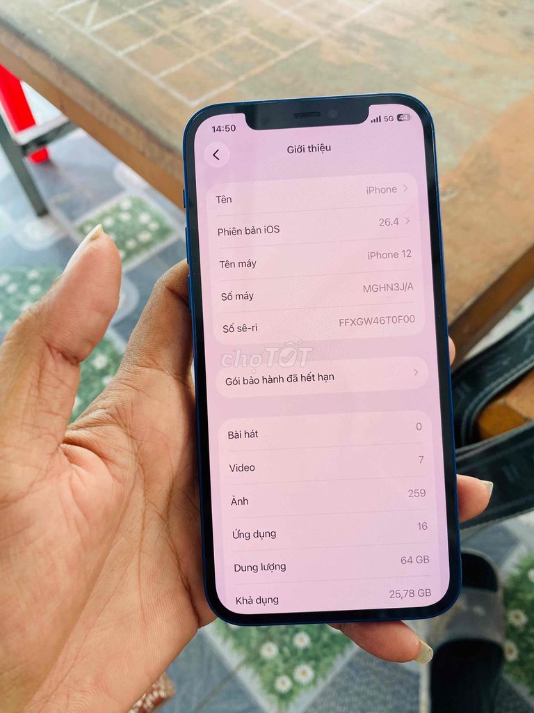 Apple iPhone 12 64GB Xanh Đã dùng. Mua bán Điện thoại tại Huyện Long Mỹ Hậu Giang được đăng bởi nguyễn tân hình 1