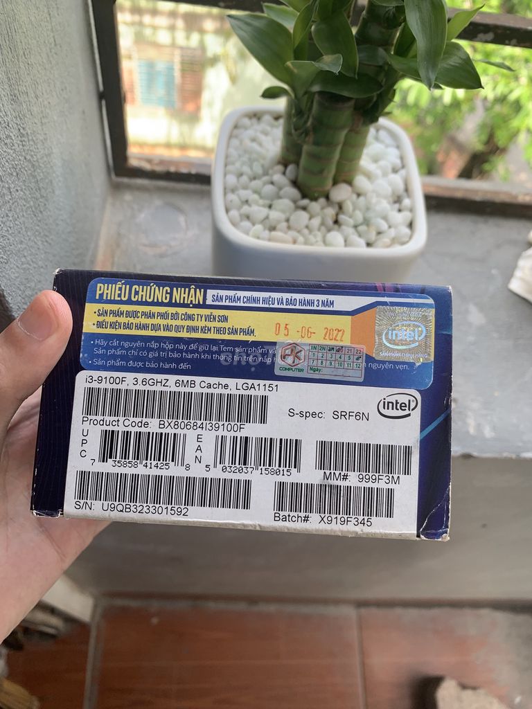 CPU CORE i3 9100F. Mua bán Linh kiện (RAM, Card...) tại Huyện Hoài Đức Hà Nội được đăng bởi Nguyễn Văn Trung hình 2