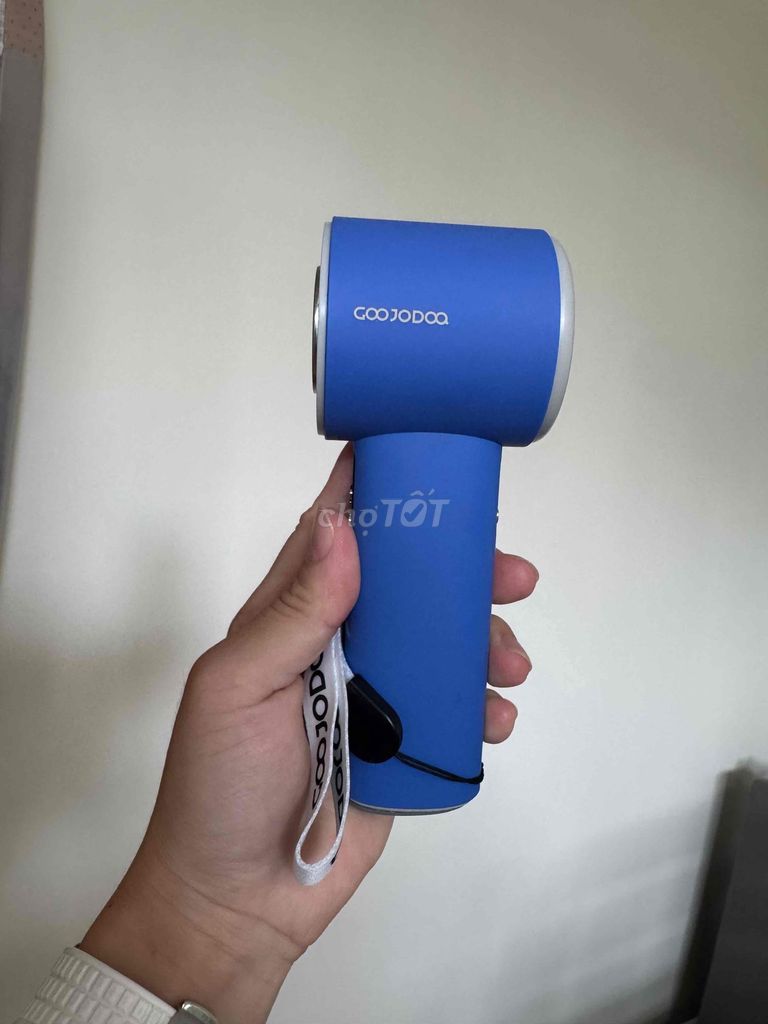 Quạt cầm tay GOOJODOQ Sò lạnh Newlike Xanh dương. Mua bán Quạt tại Quận Bình Thạnh Tp Hồ Chí Minh được đăng bởi Ngô Thị Thanh Hậu  hình 1