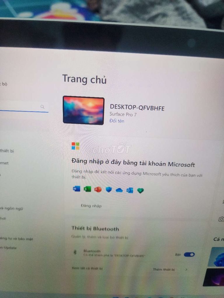 Microsoft Surface Pro 7 i5-1035g4 8GB/128GB. Mua bán Laptop tại Huyện Nhà Bè Tp Hồ Chí Minh được đăng bởi Thuan hình 1