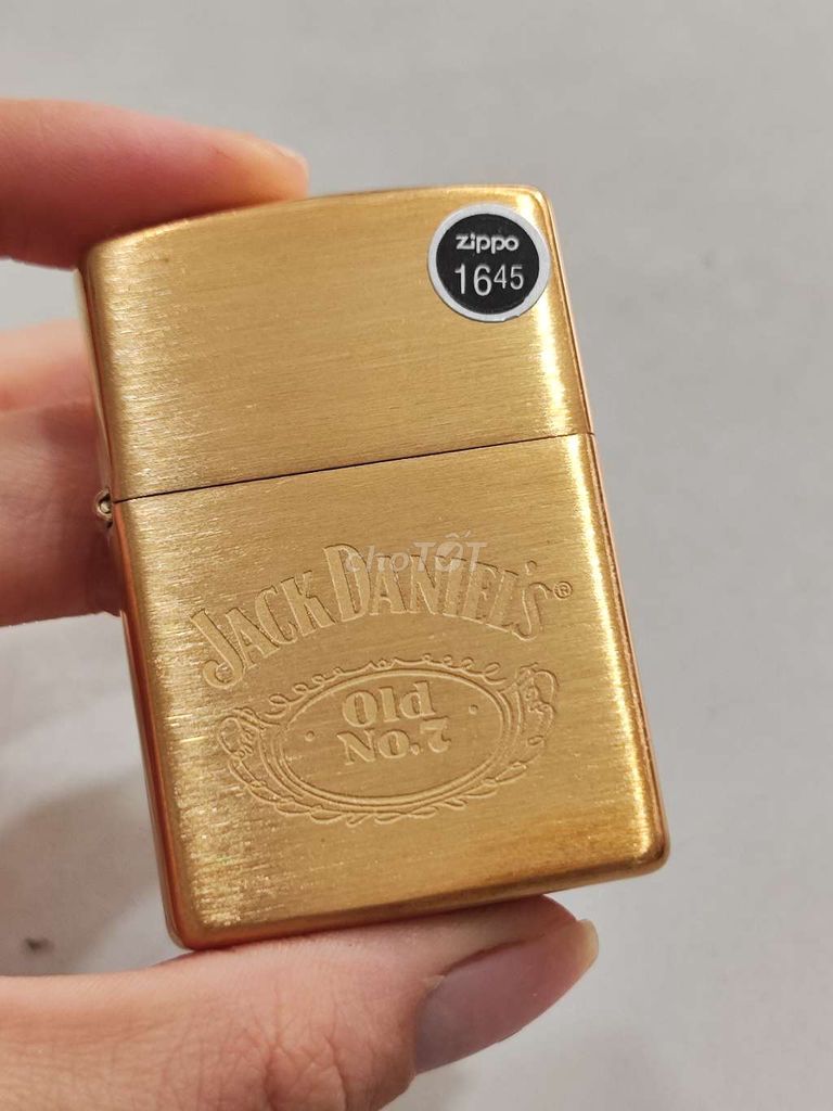 Zippo đồng khối 1989