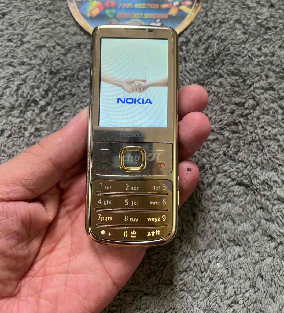6700 Gold vỏ thay mới 100% ruột nội địa Trung zin. Mua bán Điện thoại tại Quận Bình Thạnh Tp Hồ Chí Minh được đăng bởi Trùm Nokia Cổ SG hình 1