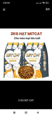 Thức ăn cho mèo MITCAT 1kg