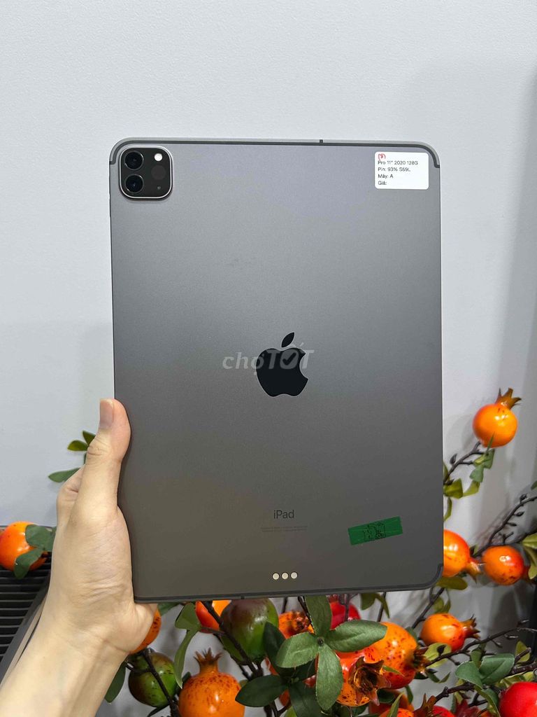 Apple iPad Pro 11 inch 2020 128GB 4G Nguyên Zin. Mua bán Máy tính bảng tại Huyện Hóc Môn Tp Hồ Chí Minh được đăng bởi SIRI STORE HCM hình 1