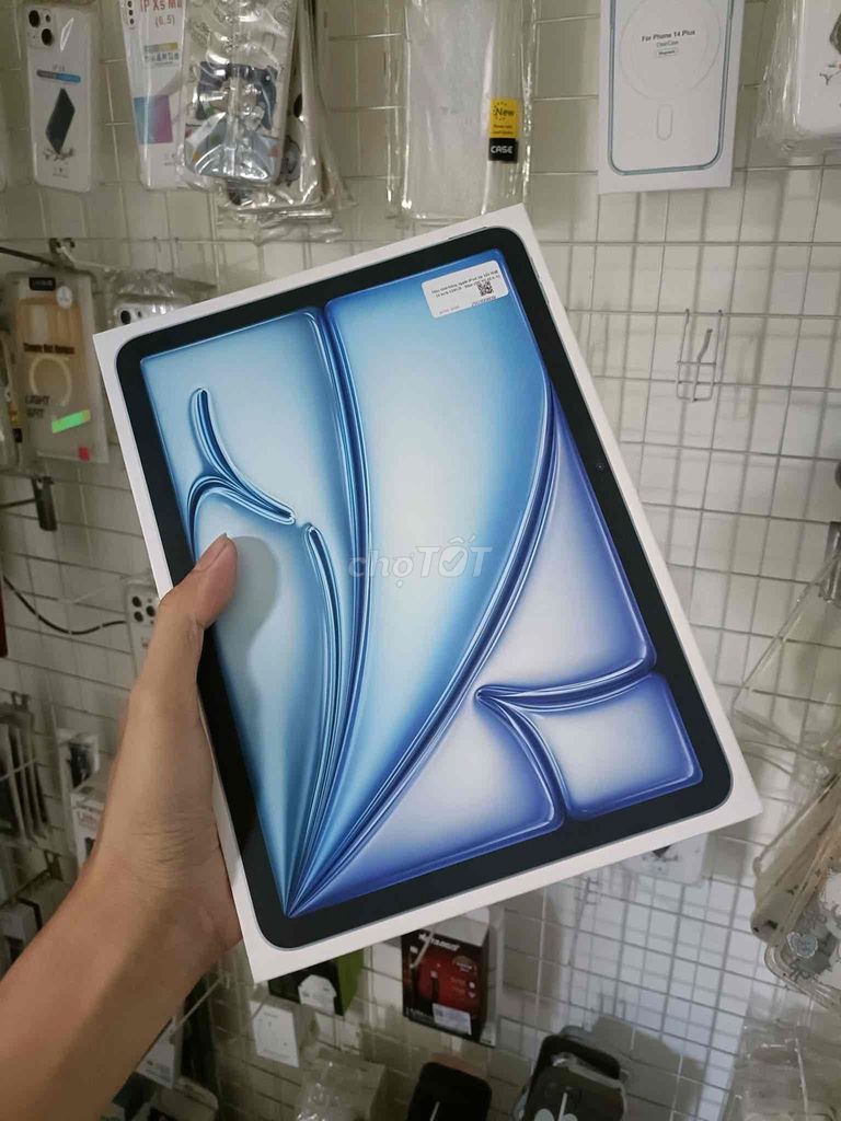 iPad Air 7 M3 11 inch 128GB Mới new seal. Mua bán Máy tính bảng tại Quận Thanh Khê Đà Nẵng được đăng bởi TT PHONE hình 1