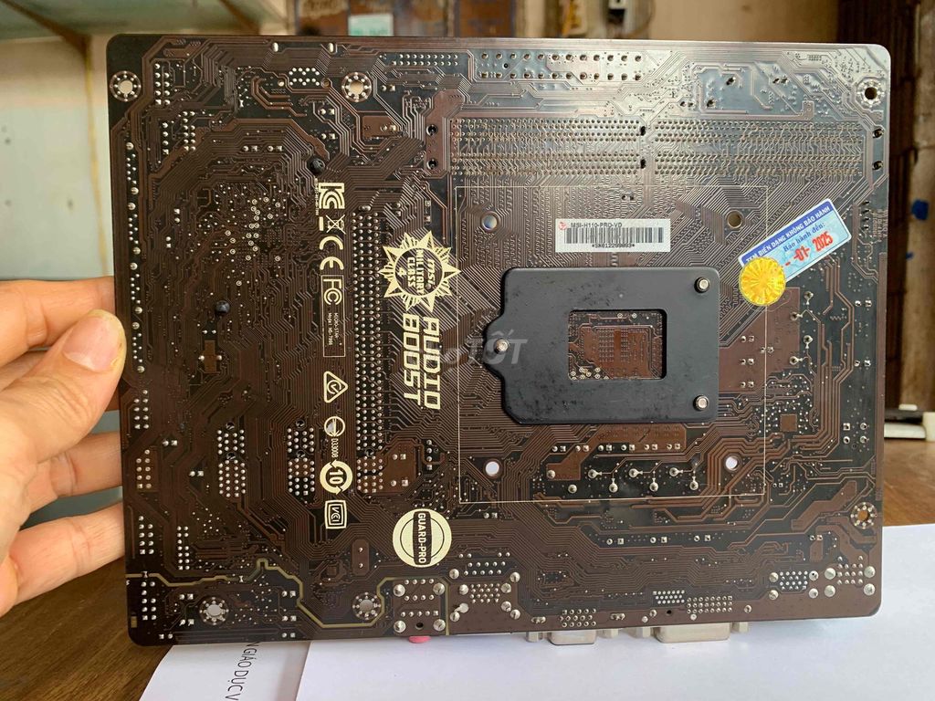 Bo mạch chủ MSI H110M PRO-VD Lỗi. Mua bán Linh kiện (RAM, Card...) tại Huyện Cư M'gar Đắk Lắk được đăng bởi nguyen van cuong hình 1