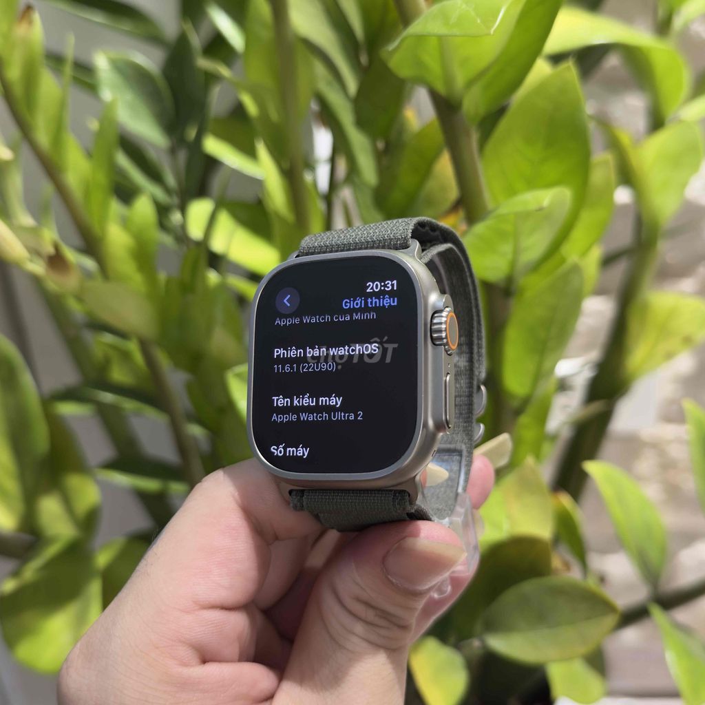 Apple Watch Ultra 2 Titan tự nhiên. Mua bán Thiết bị đeo thông minh tại Quận Hoàng Mai Hà Nội được đăng bởi Nguyễn Lương Quyết hình 1