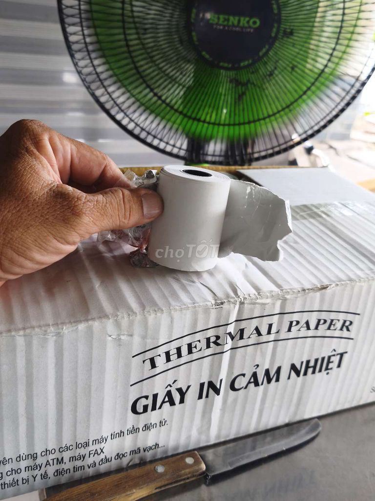 Giấy in nhiệt 57x45. Mua bán Đồ dùng văn phòng tại Quận 3 Tp Hồ Chí Minh được đăng bởi Hoang Nam Vo hình 1