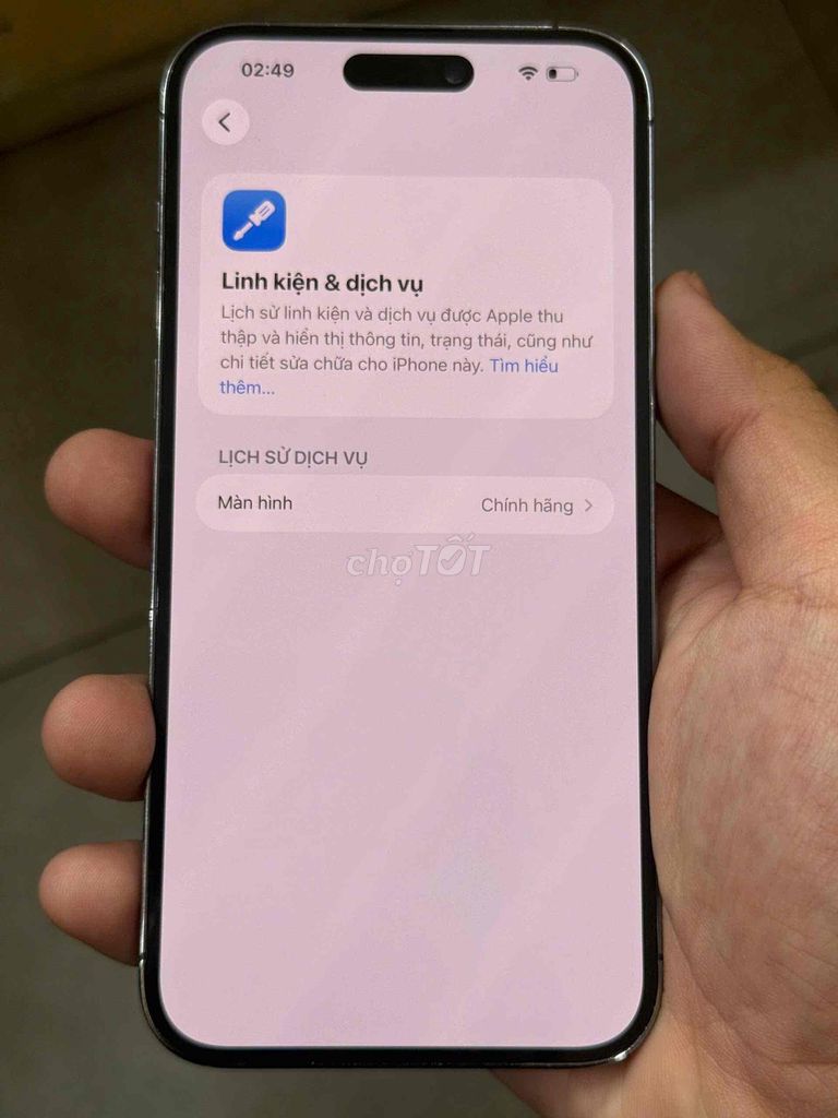 Apple iPhone 14 Pro Max 256GB Tím. Mua bán Điện thoại tại Quận Sơn Trà Đà Nẵng được đăng bởi Minh Hoà hình 1