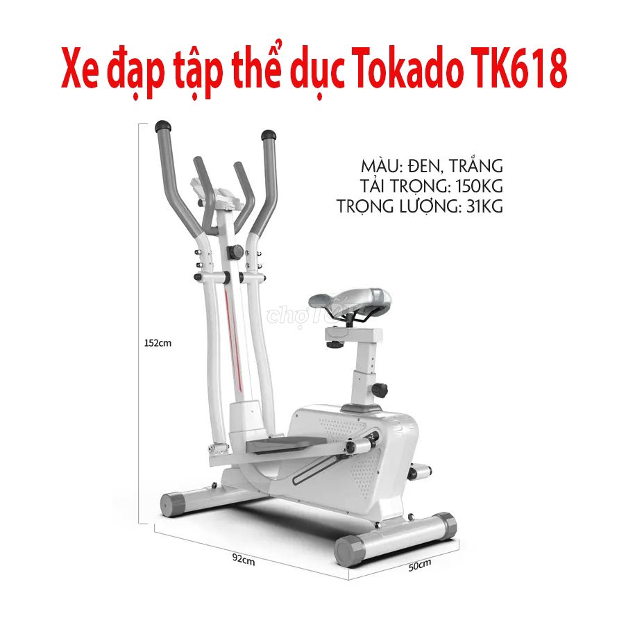 Xe đạp tập thể dục Tokado TK618