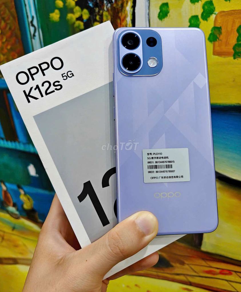 Oppo K12s 8GB/128GB fullbox. Mua bán Điện thoại tại Quận Đống Đa Hà Nội được đăng bởi Nguyễn Đức Dũng hình 1