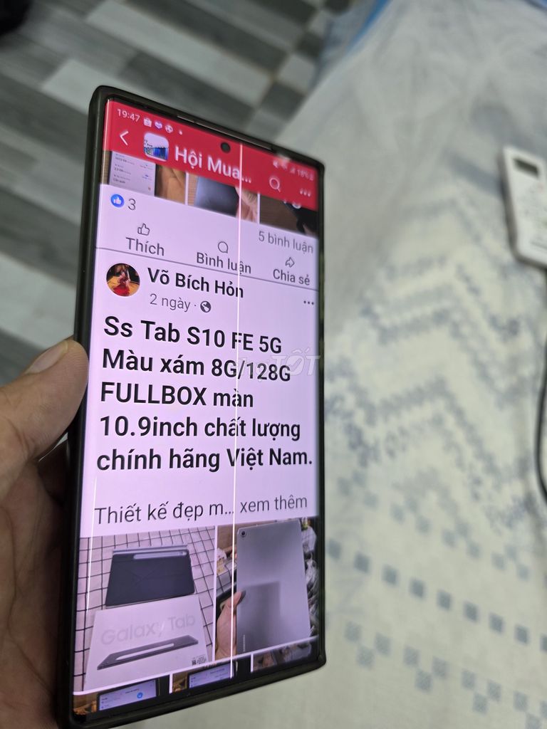 Samsung Note 20 Ultra Đồng Màn hình sọc. Mua bán Điện thoại tại Huyện Bình Chánh Tp Hồ Chí Minh được đăng bởi Dr. Thuần hình 1