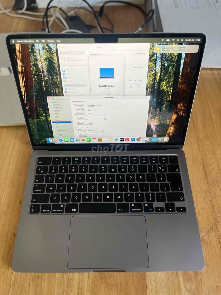 MacBook Air M2 Ram 16GB Ssd 512GB. Mua bán Laptop tại Quận Sơn Trà Đà Nẵng được đăng bởi BƠ BƯ Macbook Cũ hình 1
