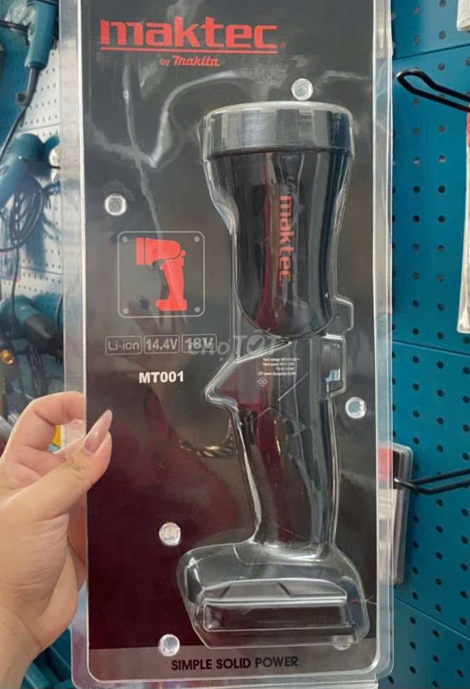 Đèn pin Maktec MT001 18V Đen. Mua bán Đèn tại Quận Cái Răng Cần Thơ được đăng bởi Duy Nguyễn Cái Răng hình 1