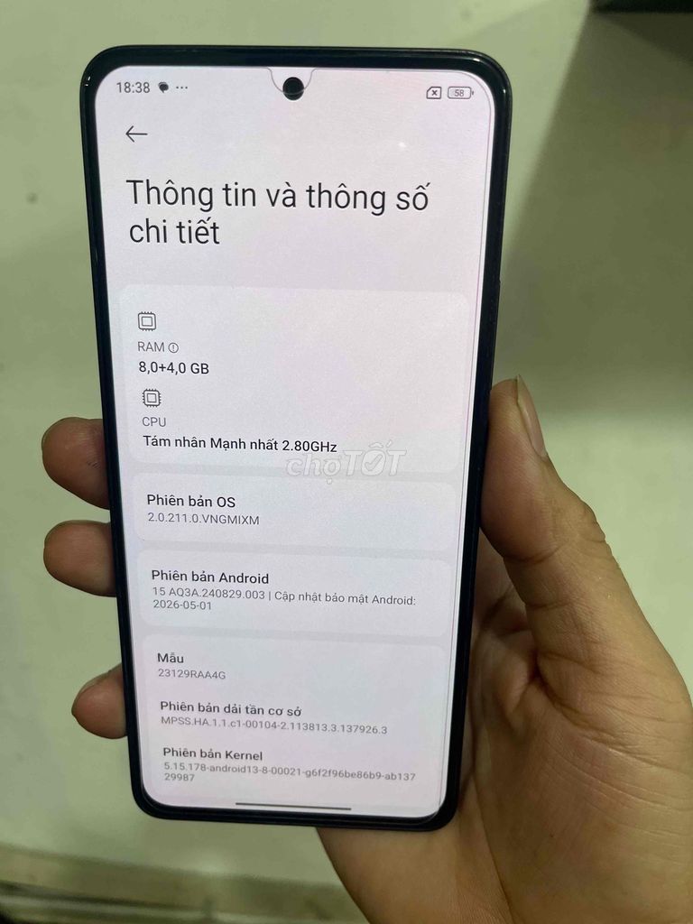 RedmiNote13 R8+4/256 máy rin đẹp pin siêu tốt full. Mua bán Điện thoại tại Quận Hải Châu Đà Nẵng được đăng bởi phan văn hiệp hình 1