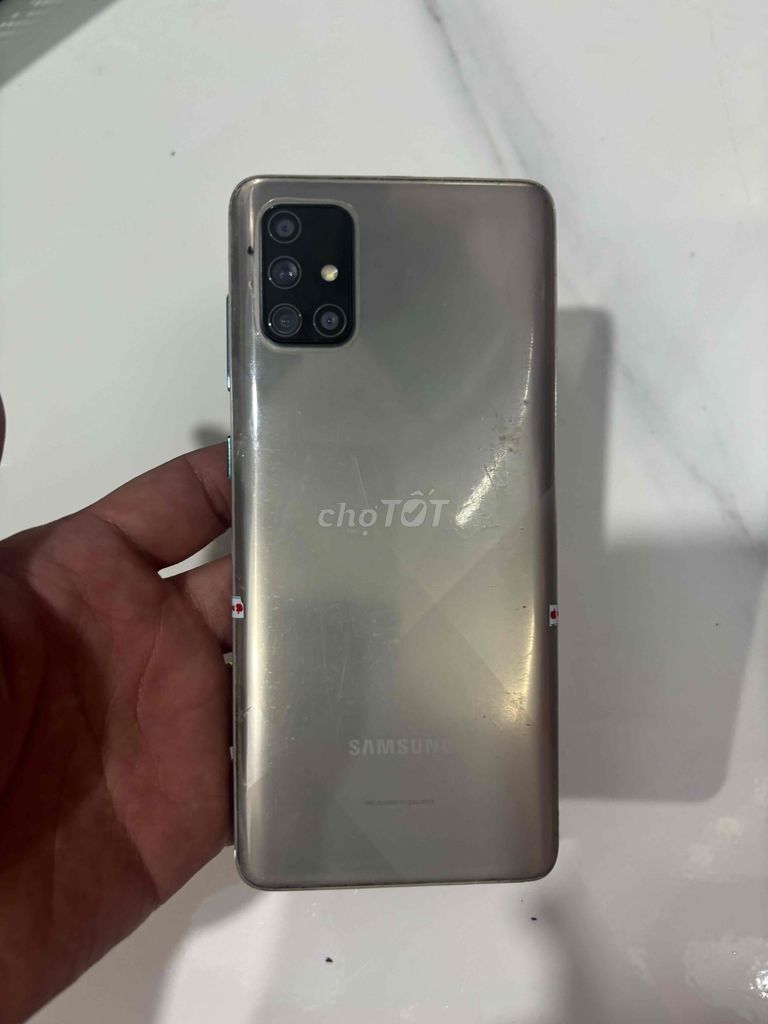 Samsung Galaxy A71 8GB/128GB Vàng đồng. Mua bán Điện thoại tại Thành phố Bà Rịa Bà Rịa - Vũng Tàu được đăng bởi thanh lý hình 1