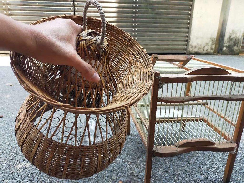 Lồng chim Tre, Đồng Đan lưới đồng. Mua bán Phụ kiện, Thức ăn, Dịch vụ tại Quận Bắc Từ Liêm Hà Nội được đăng bởi Việt Tùng hình 1