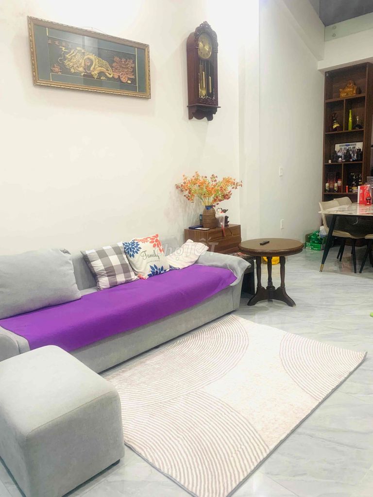 Ghế sofa nỉ xám 2.4m x 80cm. Mua bán Bàn ghế tại Quận Thanh Khê Đà Nẵng được đăng bởi nguyễn thị ánh loan hình 1