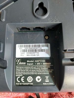 Điện thoại IP Grandstream GXP1160 Đen. Mua bán Điện thoại tại Quận Gò Vấp Tp Hồ Chí Minh được đăng bởi Tuấn đồ cũ NK
