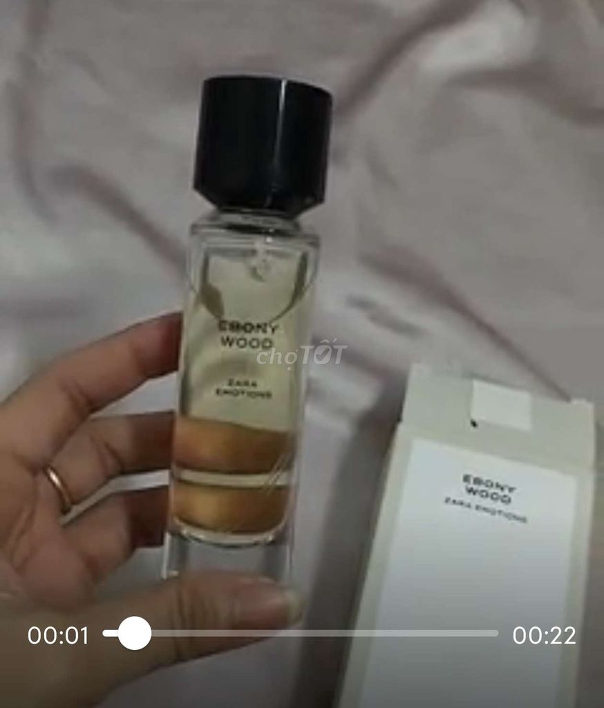 Nước hoa Zara Ebony Wood 30ml. Mua bán Nước hoa tại Quận Bình Tân Tp Hồ Chí Minh được đăng bởi Tuyết Ngọc hình 1