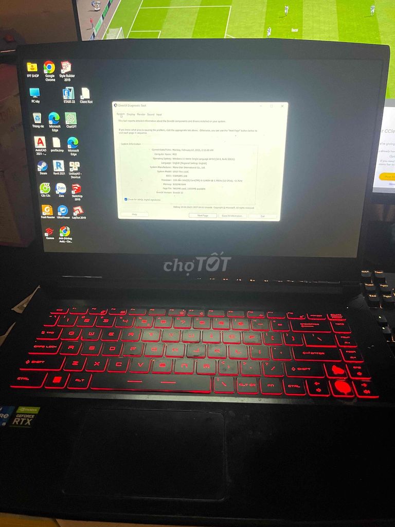 MSI GF63 Thin 11UC 444VN