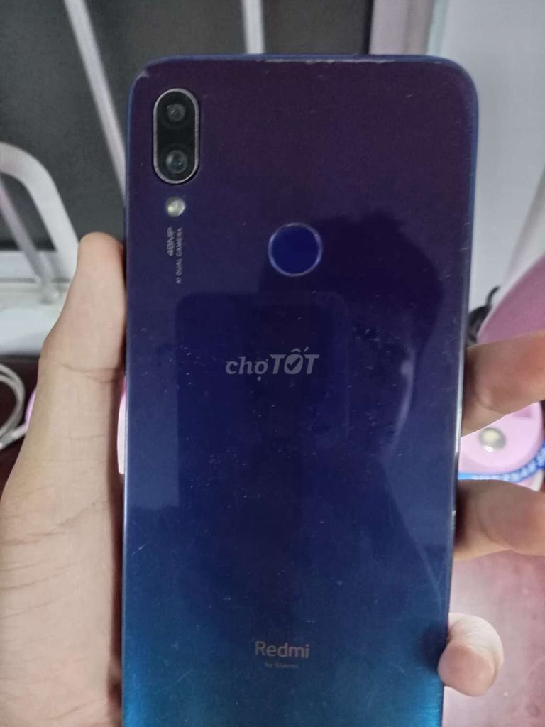 Xiaomi Redmi Note 7 Tím Đã sử dụng. Mua bán Điện thoại tại Quận Ninh Kiều Cần Thơ được đăng bởi Quang Minh hình 1