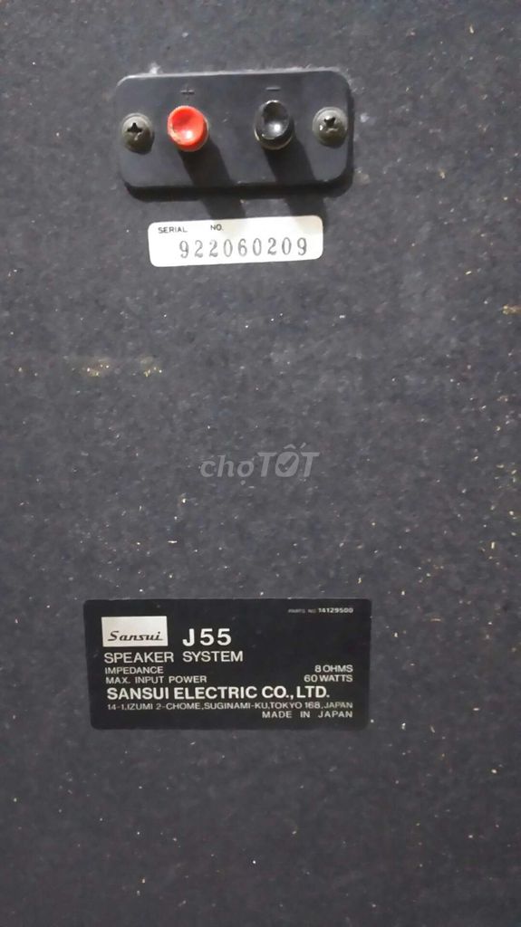 0965598276 - Loa Nhật Sansui J55 đẹp, zin, hay, sạch sẽ