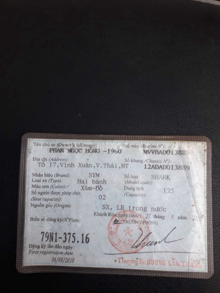 Nhà Dư xe bán. Mua bán Xe máy tại Thành phố Nha Trang Khánh Hòa được đăng bởi TVT hình 5