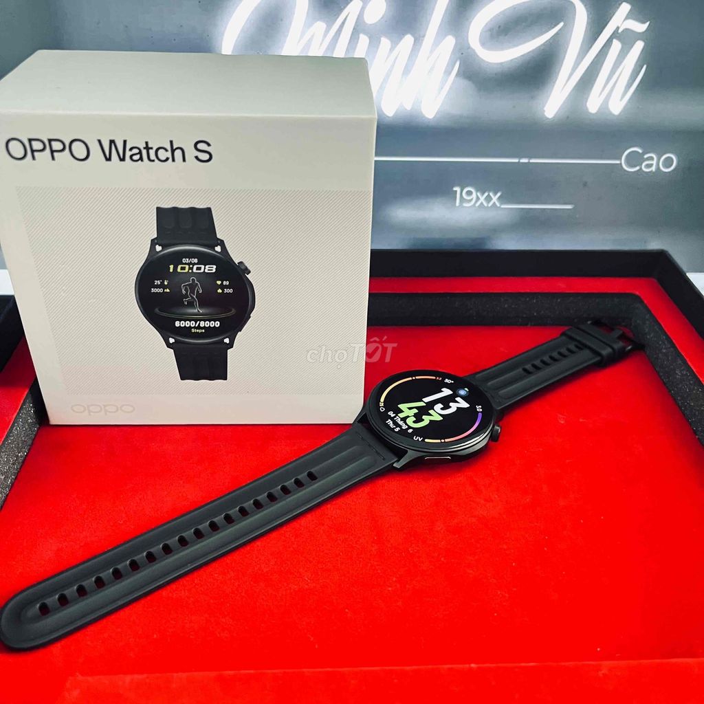 Oppo Watch S Đen. Mua bán Thiết bị đeo thông minh tại Quận Gò Vấp Tp Hồ Chí Minh được đăng bởi Cao An Vũ hình 1