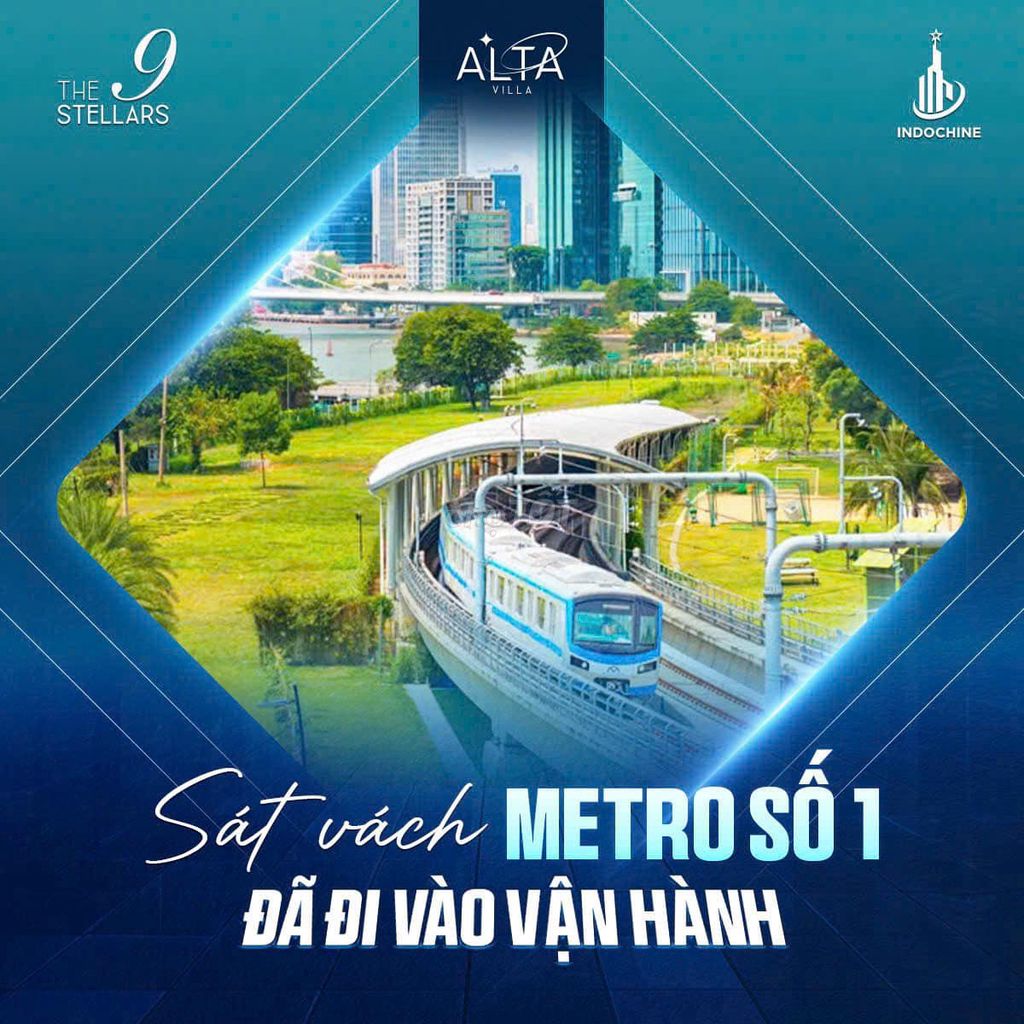 THE 9 STELLAR - Đón sóng hạ tầng Metro line 1