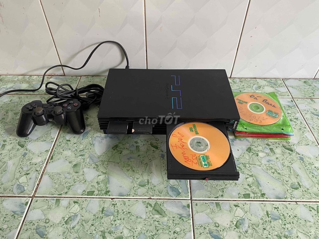 Sony PlayStation 2 Đen Đã sử dụng. Mua bán Thiết bị chơi game tại Huyện Nhà Bè Tp Hồ Chí Minh được đăng bởi Mua Bán Đồ Cũ TPHCM 8668 hình 1