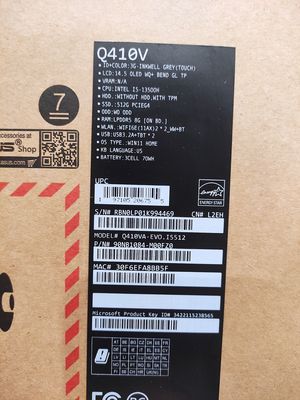 Asus Zenbook Q410VA i5-13500H 8GB 512GB 14.5" 2.8K