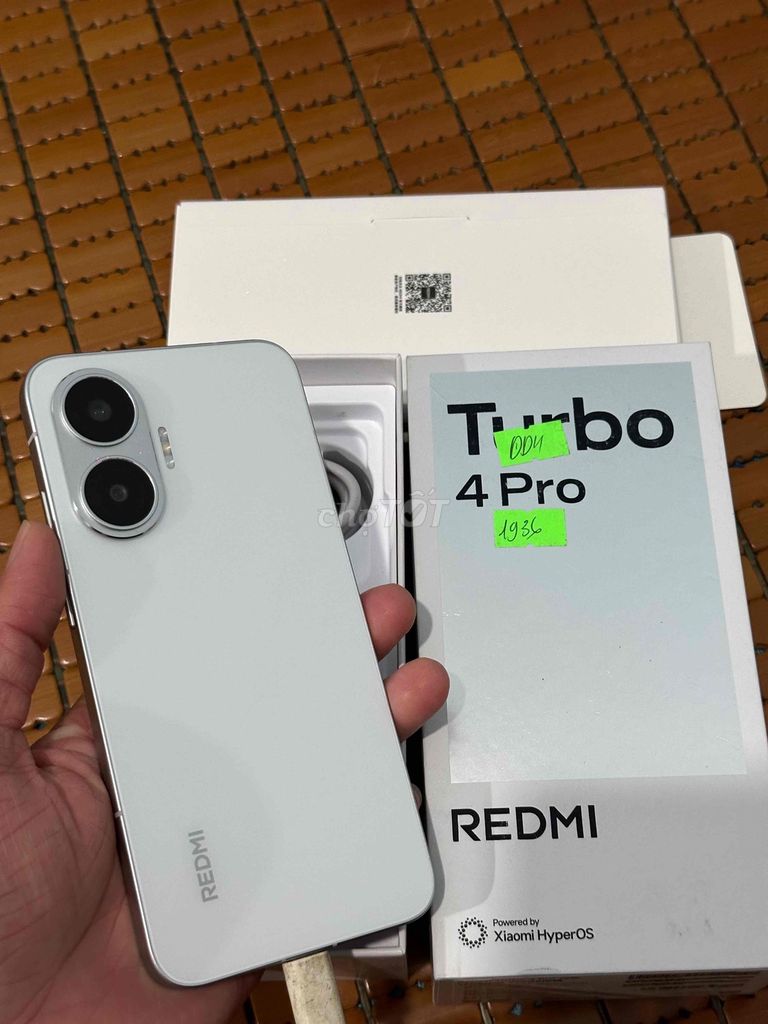 Xiaomi Redmi Turbo 4 Pro 16GB/256GB fullbox bán. Mua bán Điện thoại tại Thành phố Thủ Dầu Một Bình Dương được đăng bởi Hoàng hải hình 1