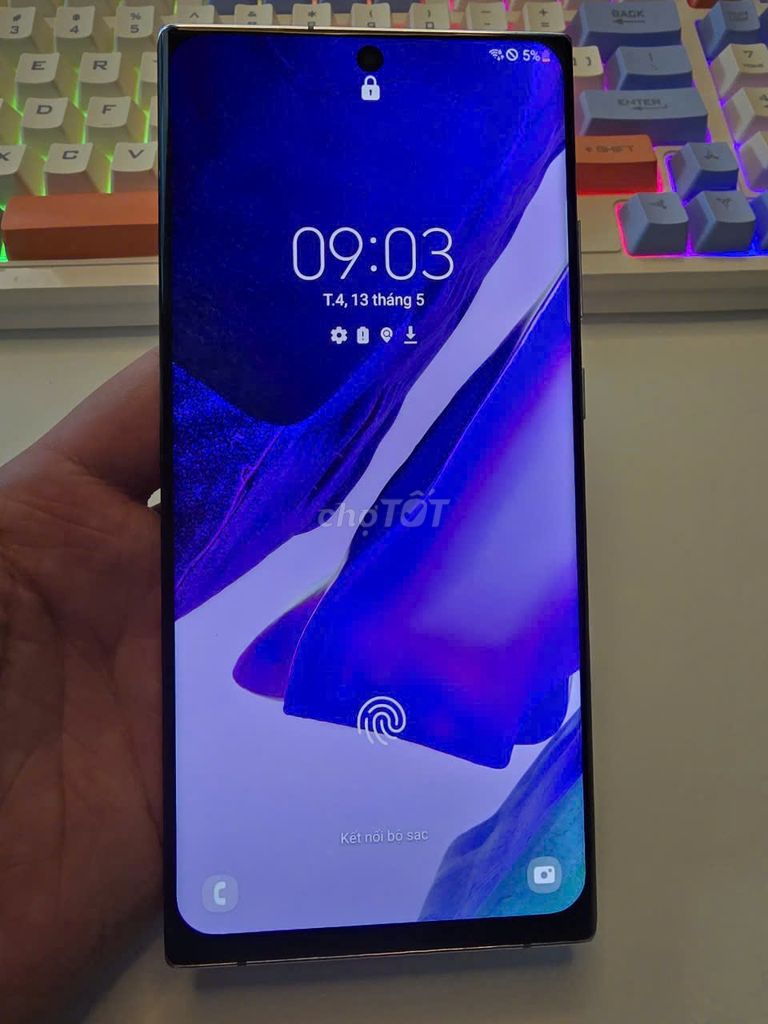 Samsung Note 20 Ultra ram 12 256GB  có vân tay. Mua bán Điện thoại tại Quận 12 Tp Hồ Chí Minh được đăng bởi TRỌNG MINH hình 1