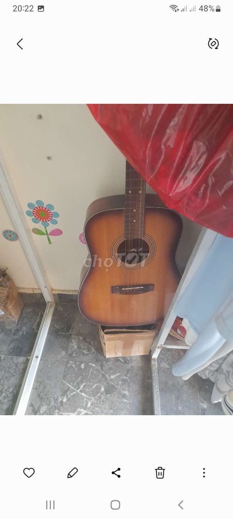 Đàn guitar gỗ màu Nâu. Mua bán Nhạc cụ tại Quận 11 Tp Hồ Chí Minh được đăng bởi Anh Quoc hình 1