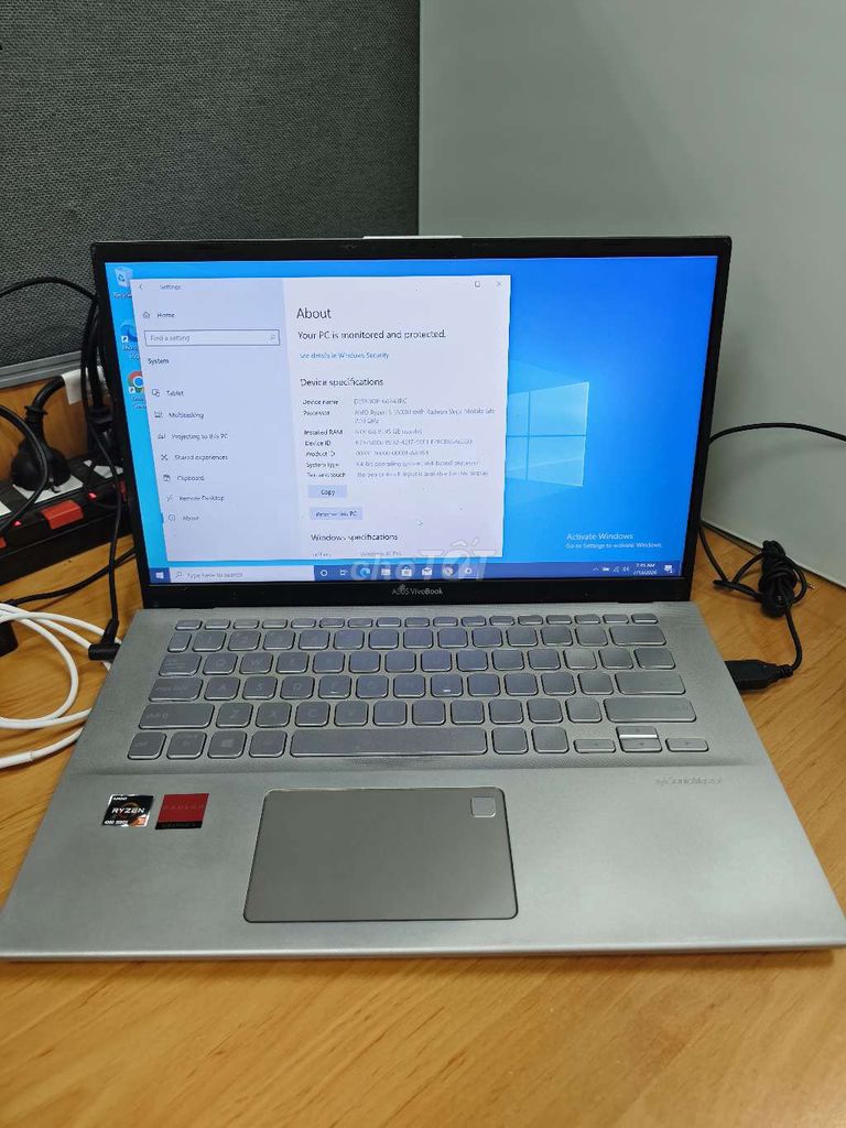 Asus Vivobook Ryzen 5 3500U 8GB/128GB Vega 8. Mua bán Laptop tại Quận 1 Tp Hồ Chí Minh được đăng bởi Sang hình 1