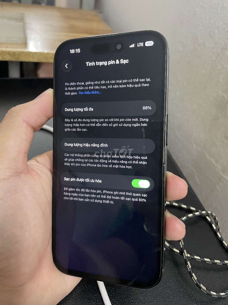 Apple iPhone 14 Pro 128GB Đen. Mua bán Điện thoại tại Quận Hà Đông Hà Nội được đăng bởi Tú Anh hình 1