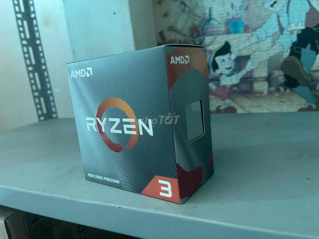 Bộ vi xử lý AMD Ryzen 3 4100 BOX Hãng