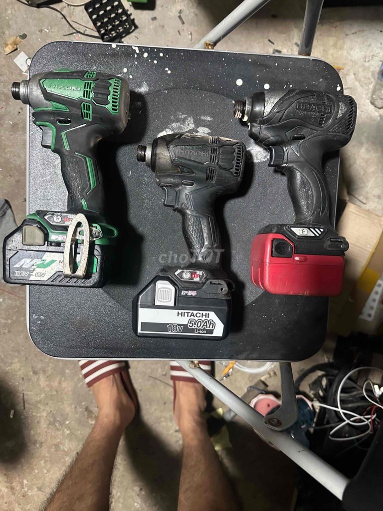 Máy khoan vặn vít Hitachi 14V, 18V, 36V. Mua bán Đồ chuyên dụng, Giống nuôi trồng tại Quận Hai Bà Trưng Hà Nội được đăng bởi Vinh hình 1