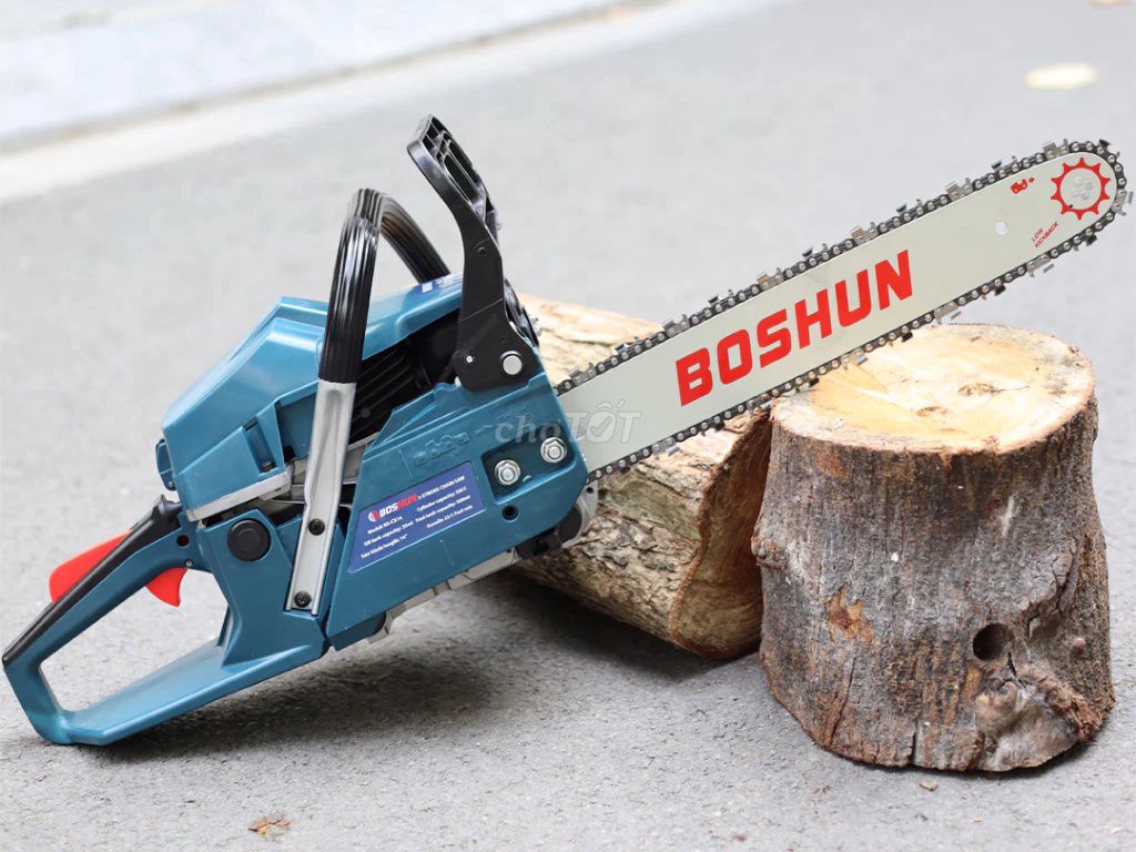 Máy cưa xích BOSHUN Xanh dương. Mua bán Đồ chuyên dụng, Giống nuôi trồng tại Huyện Châu Thành Đồng Tháp được đăng bởi Hoàng hình 1