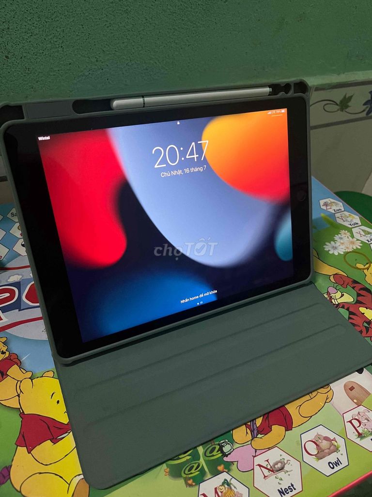 iPad Gen 9 64GB Quốc tế TGDĐ bản 4G dùng sim