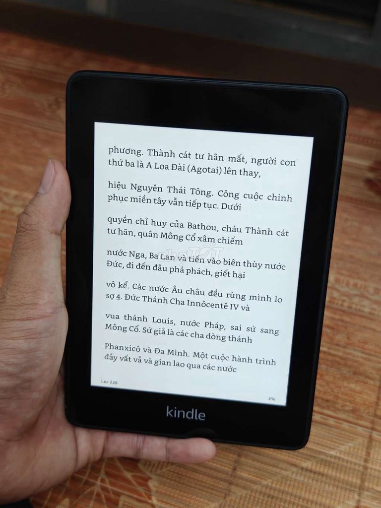 Máy đọc sách Amazon Kindle Paperwhite 4 32GB Đen. Mua bán Máy tính bảng tại Quận Hà Đông Hà Nội được đăng bởi Tú Anh hình 1