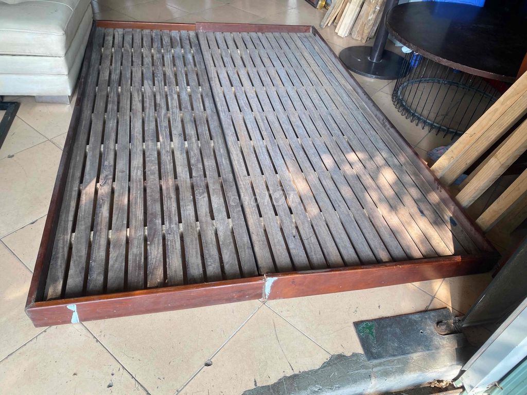 Phản hộp gỗ 1.4x2m. Mua bán Giường, chăn ga gối nệm tại Quận Nam Từ Liêm Hà Nội được đăng bởi Nguyễn Phúc hình 1