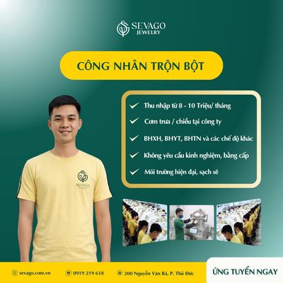 THỦ ĐỨC - TUYỂN 20 LĐPT KHÔNG YC KINH NGHIỆM