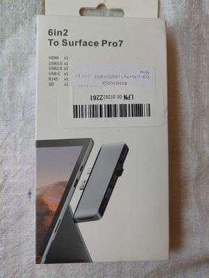 Cáp truyền dữ liệu dành cho máy Surface Pro 7
