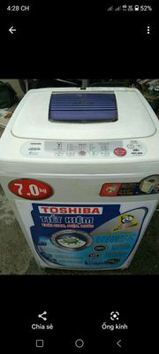 Máy giặt Toshiba 7kg giặt sạch vắt êm