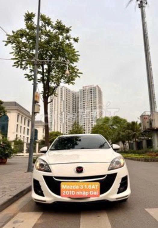 Mazda 3 1.6AT 2010 Trắng 130.000km