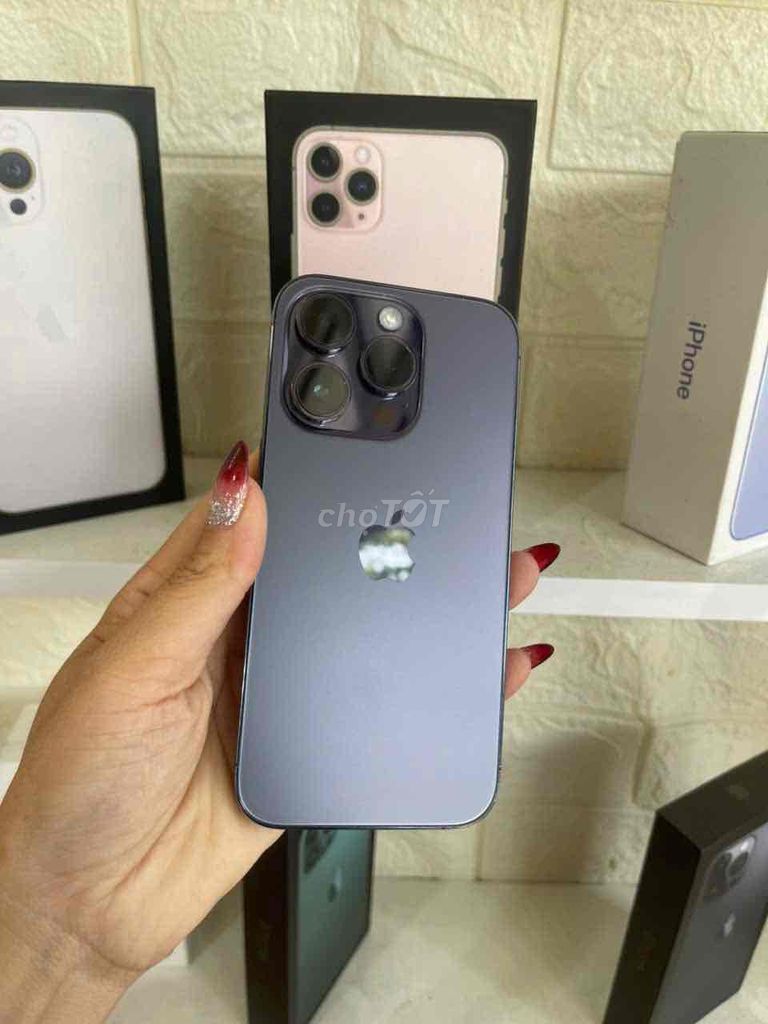 em cần bán iphone 14 pro 256gb máy zin nguyên bản. Mua bán Điện thoại tại Quận Hoàng Mai Hà Nội được đăng bởi Kuby hình 1