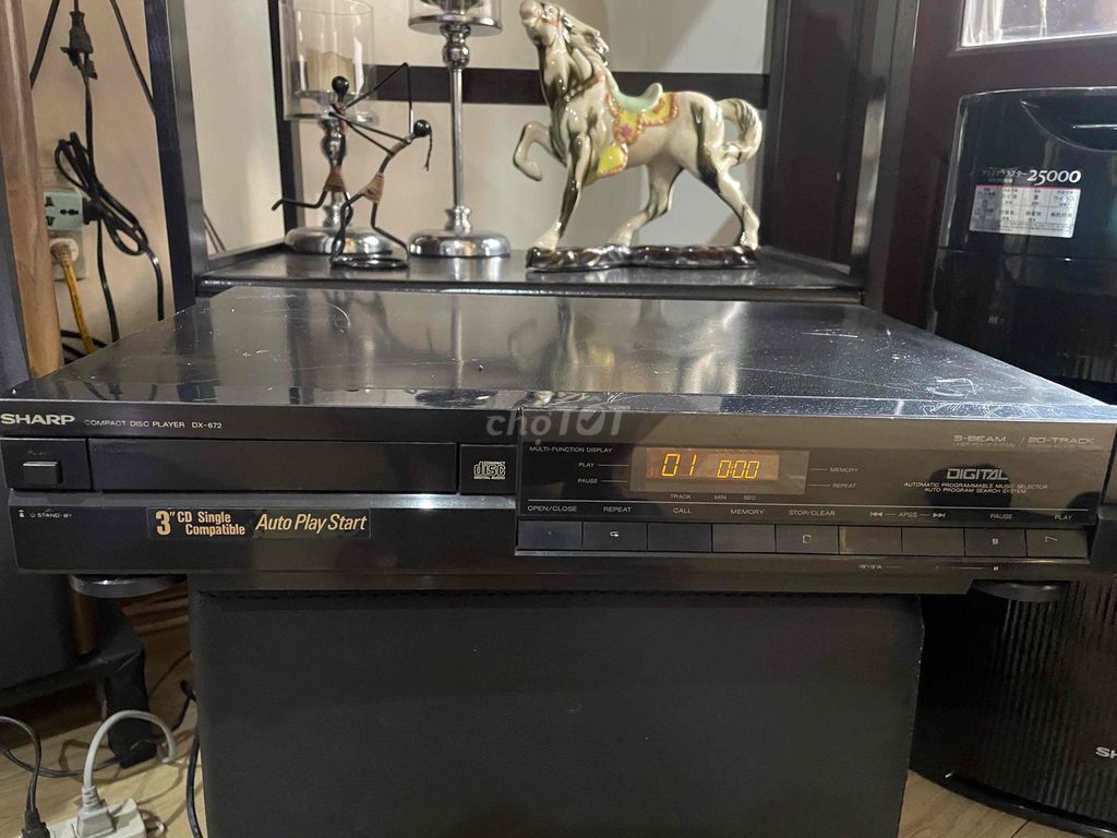 Đầu CD Sharp DX-672 Đen. Mua bán Tivi, Âm thanh tại Quận Hồng Bàng Hải Phòng được đăng bởi Anh Dũng hình 1